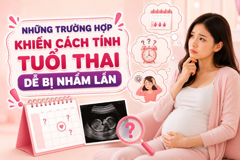 những trường hợp khiễn cách tính ngày dự sinh bị sai lệch